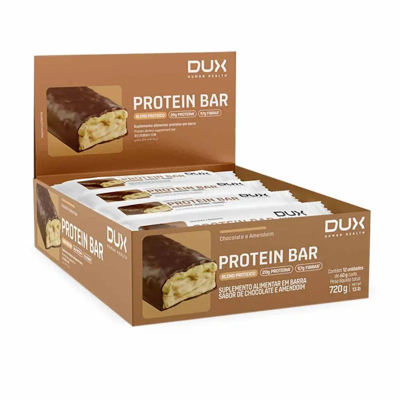 Protein Bar 20g de Proteian 12 un Dux Nutrition