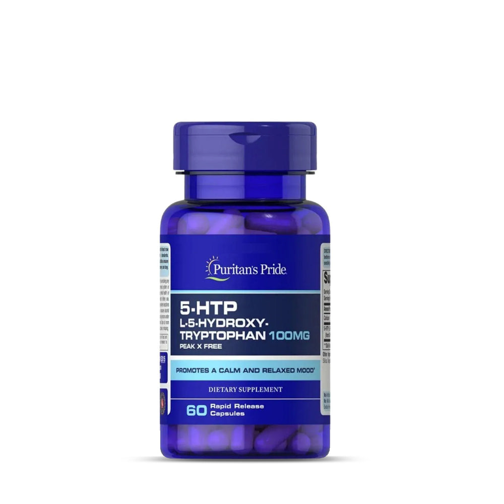 5-Htp 100mg 60 Caps Puritan's Pride
