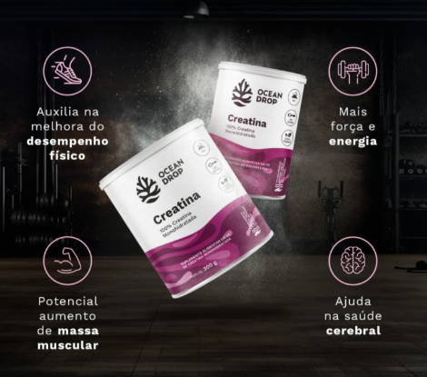 Creatina 300g Ocean Drop