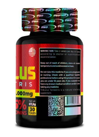 TRIBULUS 95% SAPORININS 100 CAPS PROSIZE