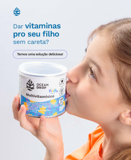 Multivitaminico Kids 30 gomas 75g Ocean Drop