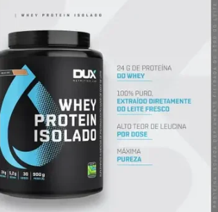 Whey Protein Isolado 450g Dux Nutrition