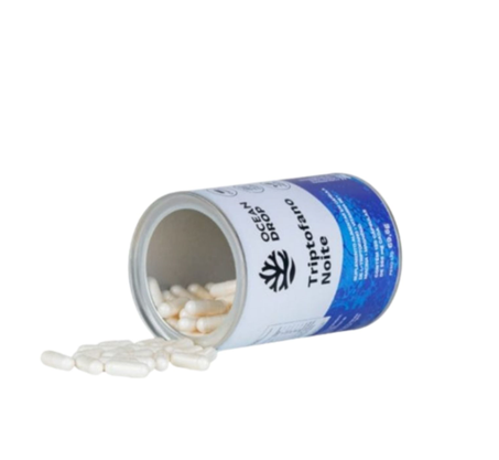 Triptofano Noite 120 caps 580mg Ocean Drop
