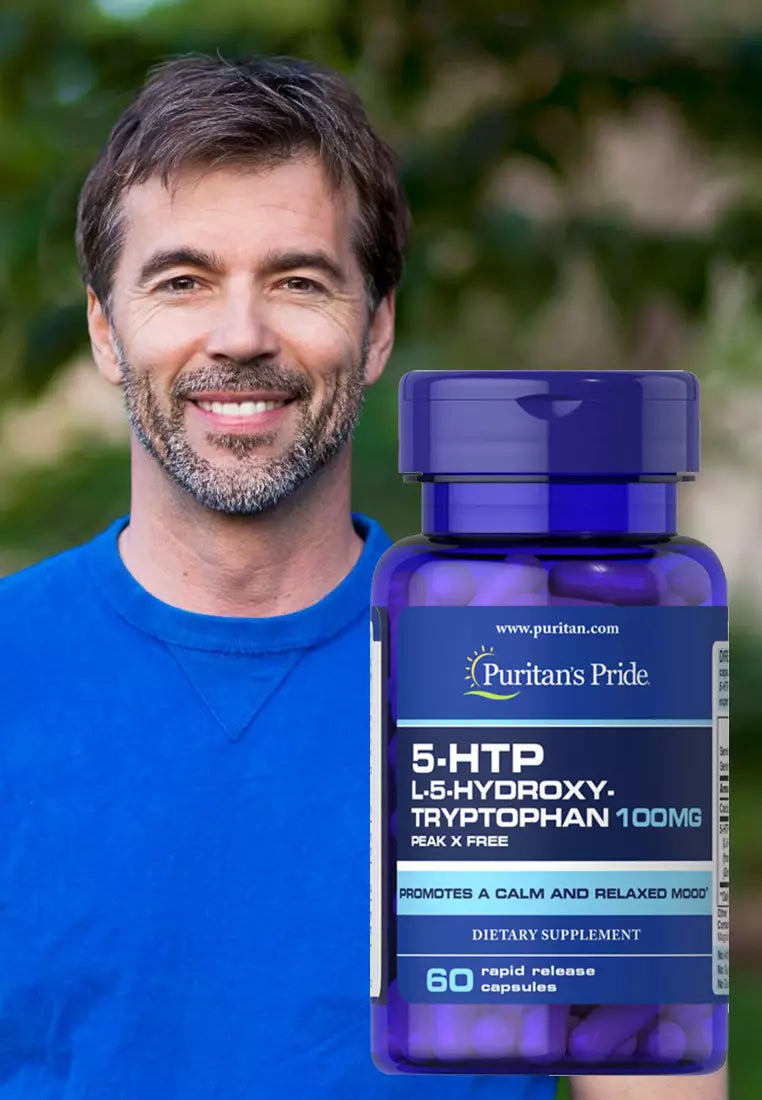 5-Htp 100mg 60 Caps Puritan's Pride