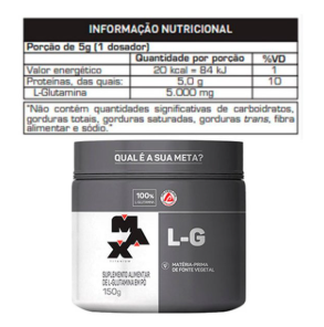 Glutamina 300g Max Titanium