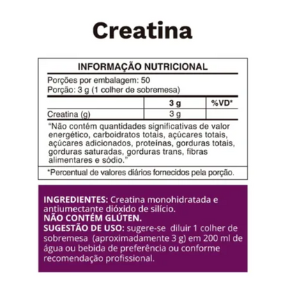 Creatina 300g Ocean Drop