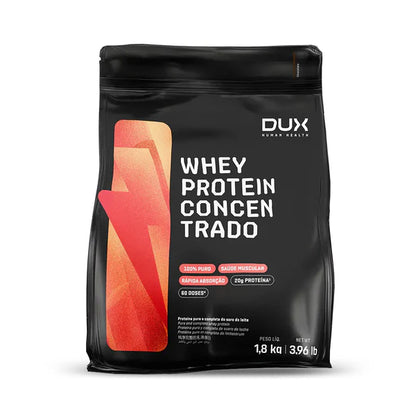 Combo Whey Protein Concentrado Cookies 1800kg Dux Nutrition + Creatina 300g + (Coqueteleira de Brinde)