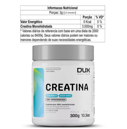 Combo 2 un Creatina Mono 300g Dux Nutrition