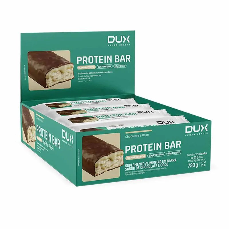 Protein Bar  20g de Proteian 12 un Dux Nutrition