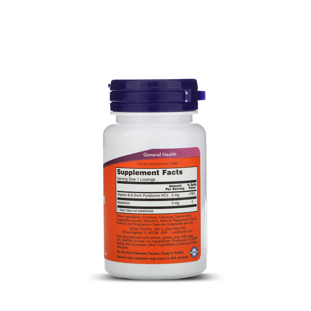 Melatonina 3mg 60 Caps Now Sports