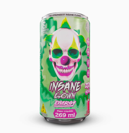 Pre Treino Insane Clown 269 ml Demons Lab