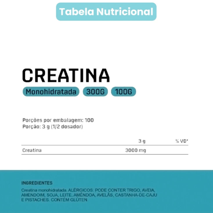Combo 3 un Creatina Mono 300g Dux Nutrition