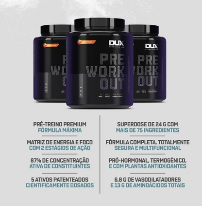 Pre Workout Pro 600g Dux Nutrition