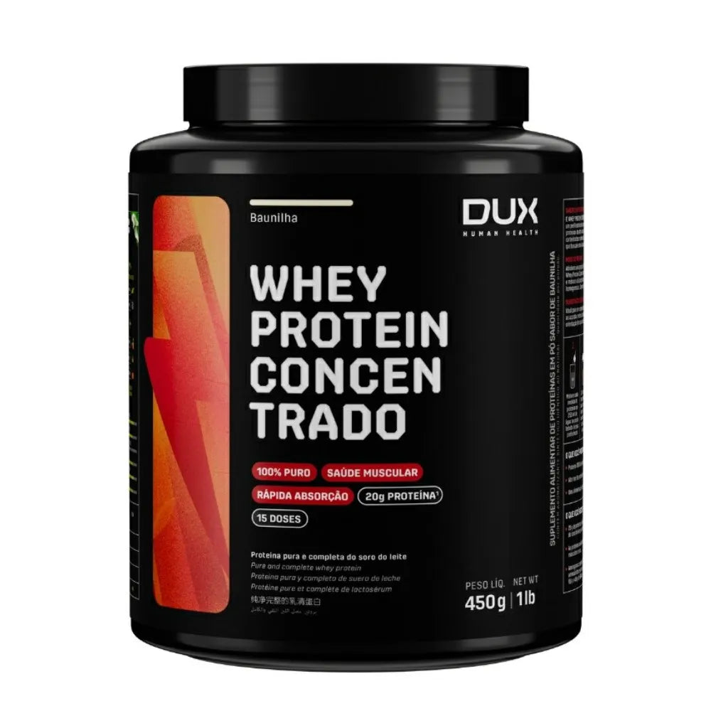 Whey Protein 100% Concentrado 450g Dux Nutrition