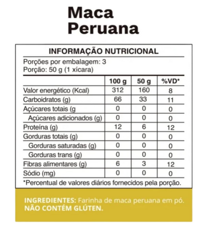 Maca Peruana 150g Ocean Drop
