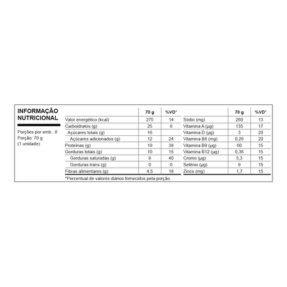 Prototbar 70g Nutrata
